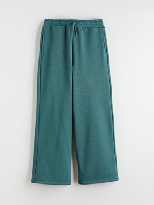 Lc Waikiki Yeni Sezon Beli Lastikli Kalın Kız Çocuk Eşofman Alt