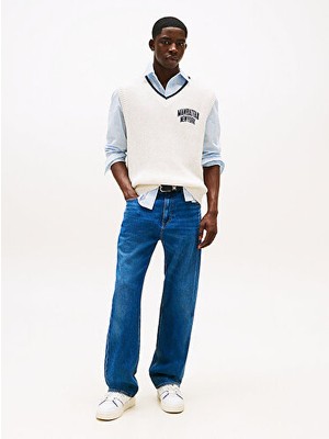Tommy Hilfiger Erkek Denim Straight Jean