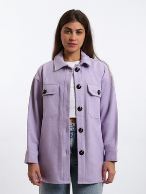 Lc Waikiki Yeni Sezon Oversize Kadın Oduncu Gömlek Ceket