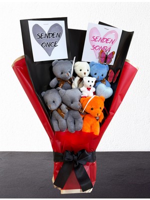 Lenostra Senden Önce Senden Sonra Buket - Sevgiliye Hediye - Sevgiliye Dogum Gunu - Kız Arkadaşa Hediye