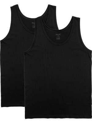 Kom Pamuklu Kalın Askılı Ikili Paket Henry Erkek Atlet