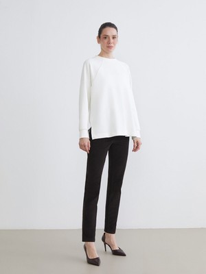 Lc Waikiki Yeni Sezon Dar Fit Kadife Kadın Pantolon