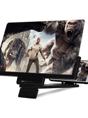 Gampus Büyük Boy Ekran Büyüteci Net Görüntü Cep Telefonu Ekran Büyütme Aparatı 6d