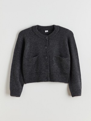 Lc Waikiki Yeni Sezon Bisiklet Yaka Kız Çocuk Triko Hırka