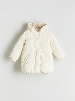 Lc Waikiki Yeni Sezon Kapüşonlu Kız Çocuk Mont