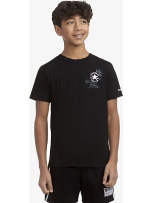 Converse Çocuk Siyah T Shirt