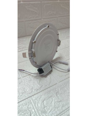 Borsan Ekim Aydınlatma 12 W Yuvarlak Sıva Altı Slim LED Armatür Günışığı