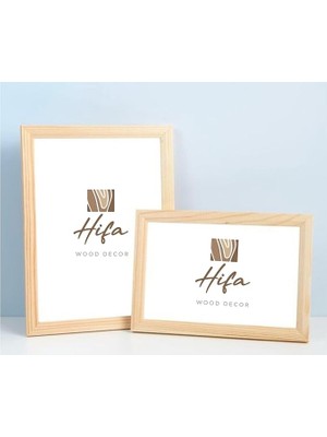 Resim Çercevesi, Masif Çerçeve,doğal Ahsap Rengi ile Fotograf, Resim Kolajları, Duvar Galerisi Dekoru Cercevesi (35X50)