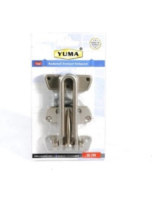 Venüs Shopping SARI ÇELİK KAPI EMNİYET KELEPÇE (4887)