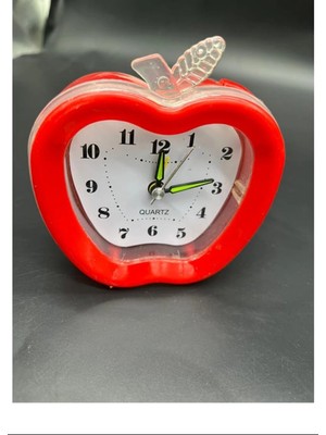 Venüs Shopping Elma Şekilli Masa Saati -CLKN-220