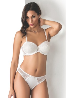 Venüs Shopping Venüsshopping- Brode Kaplı Taşlı Sütyen Takım Kadın 5155