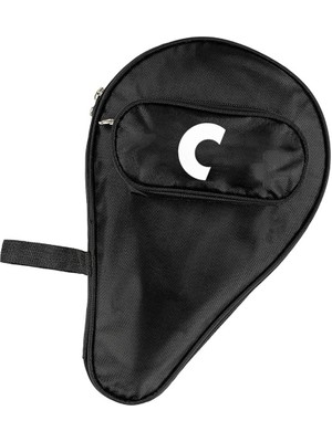 Table Tennis Racket Cover Siyah (Black) Sünger Yastıklı Koruma Çantası ile Pratik Taşıma