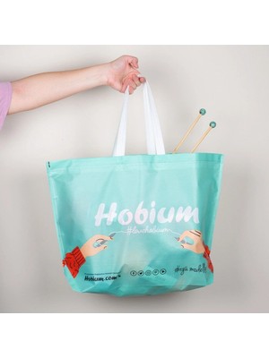 Venüs Shopping Hobium Baskılı Çanta