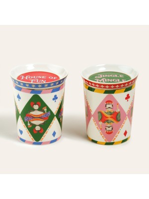 Zsa Zsa Zsu Luohu Porselen Kupa 290 Ml Renkli