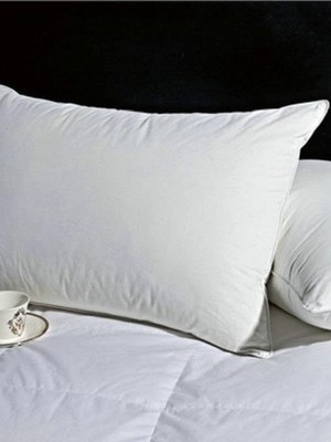 Kaz Tüyü Yastık 50X70 cm – Antibakteriyel, Pamuklu Kılıf, 650 gr Hafif ve Dayanıklı, Yıkanabilir