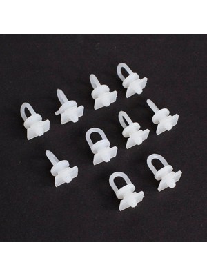 Venüs Shopping Loren Perde Düğmesi 10 Adet Dikdörtgen Tabanlı