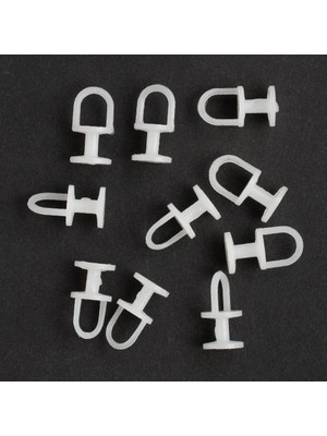 Venüs Shopping Loren Perde Düğmesi 10 Adet Yuvarlak Tabanlı