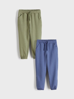 Lc Waikiki Yeni Sezon Beli Lastikli Erkek Çocuk Jogger Eşofman Altı 2'li