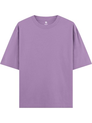 Hrnzafer Tekstil Unisex % 100 Pamuk Oversize Basic T-Shirt