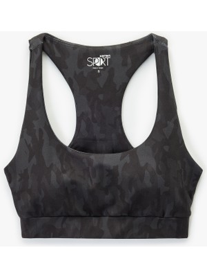 Koton U Yaka Kolsuz Slim Fit Sporcu Sütyeni