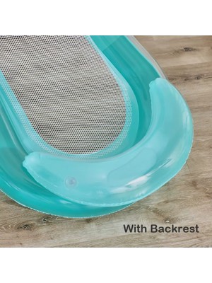 Hediye Bahçesi Lüks Fileli Şişme Deniz Yatağı