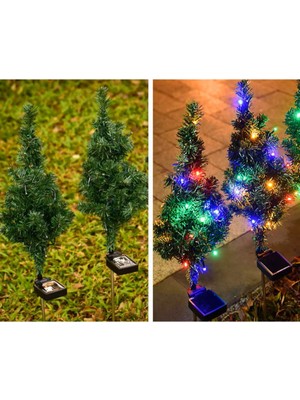 Hediye Bahçesi Solar Dekoratif Çam Ağacı