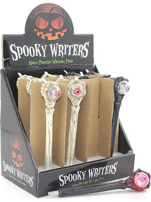 Hediye Bahçesi Polyester El Tasarımı Işıklı Tükenmez Kalem