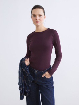 Lc Waikiki Yeni Sezon Bisiklet Yaka Kadın Tişört