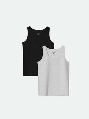 Lc Waikiki Yeni Sezon Bisiklet Yaka Erkek Çocuk Atlet 2'li