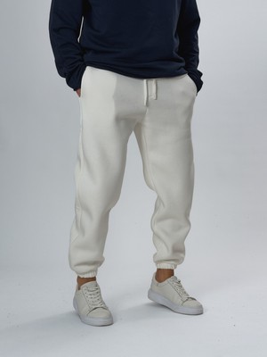 Cocopelli Şardonlu Ekru Erkek Jogger Eşofman COC2551