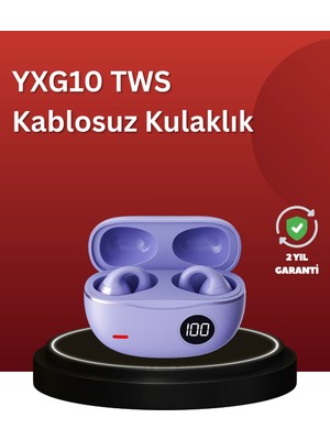 Butik Bfs YXG10 Açık Kulak Bluetooth Kulaklık – Klipsli, Güvenli Spor Tasarım, 30 Saat Pil