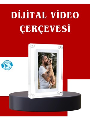 Butik Bfs Çift Stereo Hoparlörlü 7 Inç Dijital Fotoğraf Çerçevesi – Zengin Ses Deneyimi