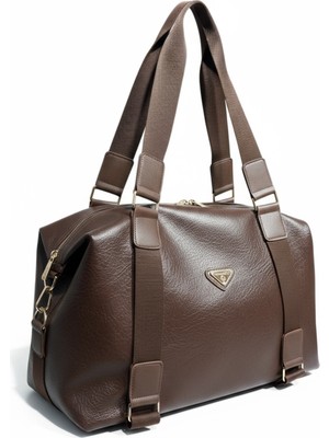 Crazy Kadın Siyah Yumuşak Deri Seyahat ve Spor Çantası – Şık, Geniş ve Dayanıklı Model