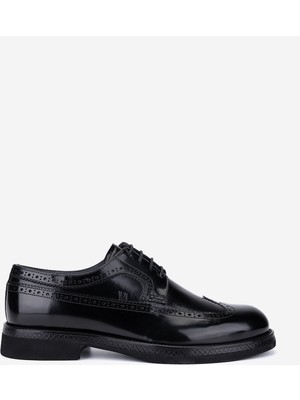 Valmenti Erkek Hakiki Deri Siyah Açma Klasik Ayakkabı 987 200 Erk Ayk Y25 Sıyah Acma