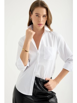 Masha Kate %100 Organik Pamuk Gömlek