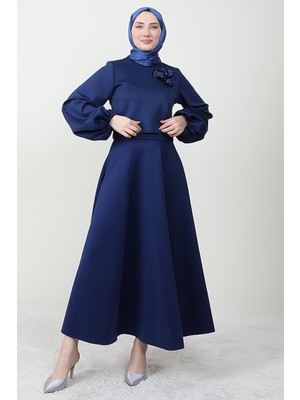 Giza Store Prenses Skuba Takım Lacivert