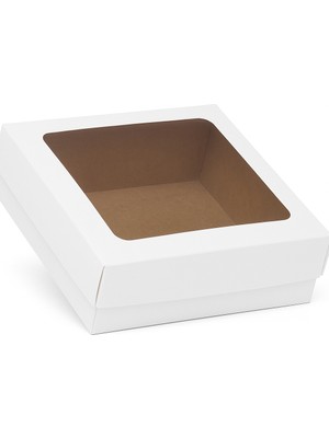 Aspak 15X15X6 Kraft Asetatlı Kutu- Hediye Kutusu- E-Ticaret Kargo Kutusu-10 Adet