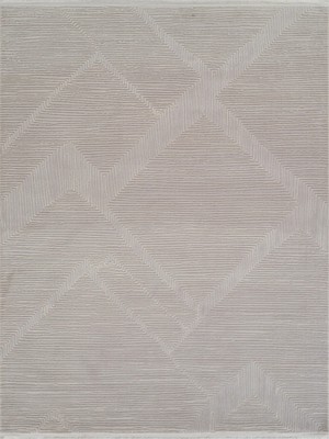 Vivaldi Home Pıer 1147 Gri Akrilik Modern Salon Halısı Koridor Yatak Odası Halısı