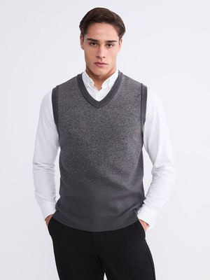 Lc Waikiki Yeni Sezon Standart Kalıp V Yaka Erkek Triko Süveter