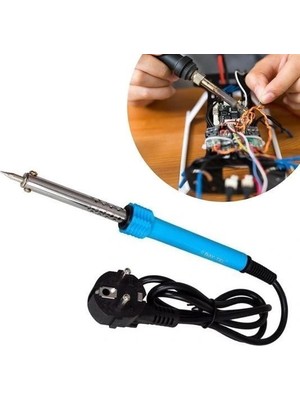 Venüs Shopping Buffer® 40W Plastik Saplı Elektrikli Döner Başlıklı Havya Kalemi Elektrikli Döner Başlı Lehim Kalemi