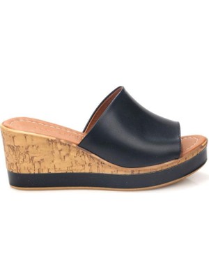 Papuçcity Frzn 03190 Dolgu Topuk Kadın Terlik