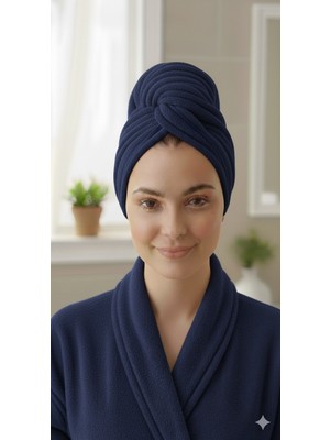 Düğme Lastikli Havlu Bone , Saç Bone ,pamuklu Saç Bone , Bukle Baş Havlusu ,saç Kurutma Bonesi