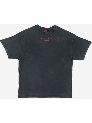 Samsun Spor Samsunspor Since 1965 Yıkamalı Oversize T-Shirt