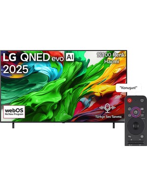 LG 100QNED86A 100'' 254 Ekran Uydu Alıcılı 4K Ultra HD Smart webOS QNED Evo MiniLED TV