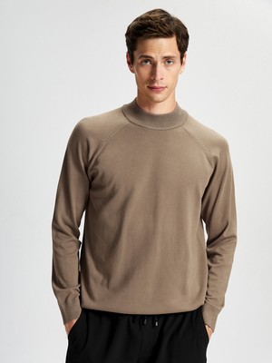 Lc Waikiki Yeni Sezon Yarım Balıkçı Yaka Uzun Kollu Erkek Triko Kazak