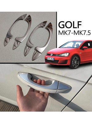 GCP German Car Parts Golf 7 Krom Kapı Kolu Şapkası - Golf Mk7 Krom Aksesuar Modifiye