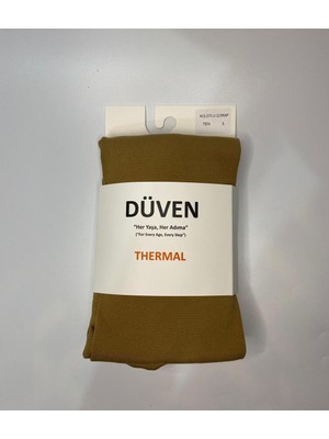Düven Kadın Ten Içi Ince Polar Içlik Termal Külotlu Çorap