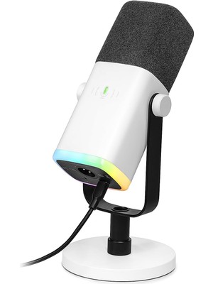 Mena Rise Podcast Stüdyosu Akışı Için USB Xlr Mikrofon, Dinamik Mikrofon Oyun Bilgisayarı, Ps4/5 Mac Mixer Ses Kartları Için Sessiz Düğmeli