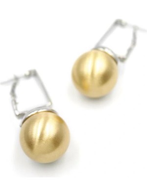 Venüs Shopping Top Küpe - Altın