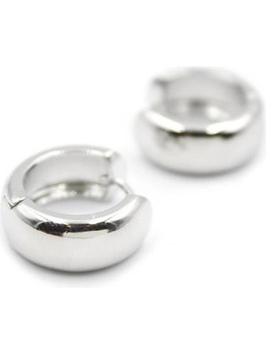 Venüs Shopping Halka Küpe - Gümüş